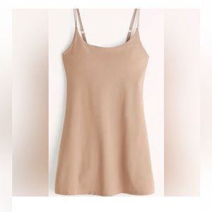 Beige/Tan Traveler Mini Dress from Abercrombie